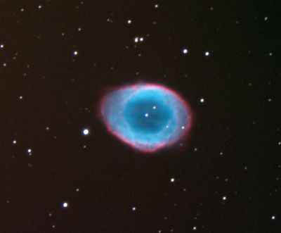 Ringnebel M57 in Sternbild Laier