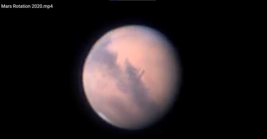 Still aus dem Marsfilm von Ernst Elgass