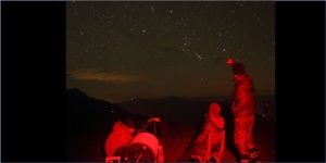 Deep Sky Session mit Orion und Rotlicht